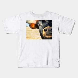 Hello There A Curious Cow Kids T-Shirt